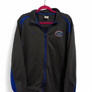 University of Florida UF Gators Nike Dri Fit Full Zip Jacket Size Large